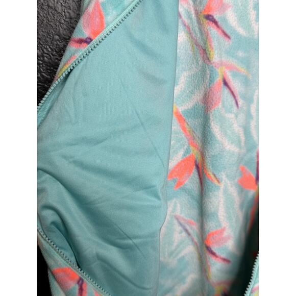 Chubbies Women's Unisex Bird Of Paradise Print Fleece Full-Zip Jacket Size Large - Picture 8 of 10